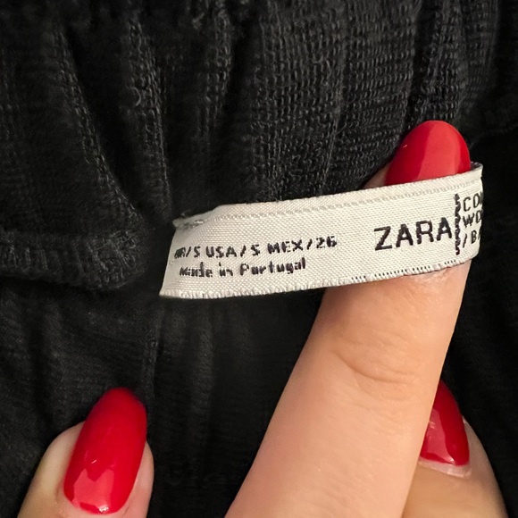 Zara black jogger pants - Picture 3 of 4